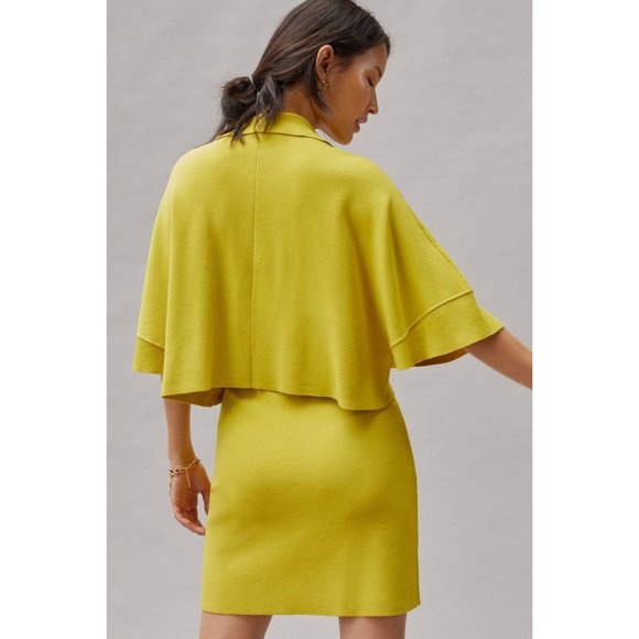 Anthropologie Flat White Patch Pocket Skirt Set - Picture 3 of 8